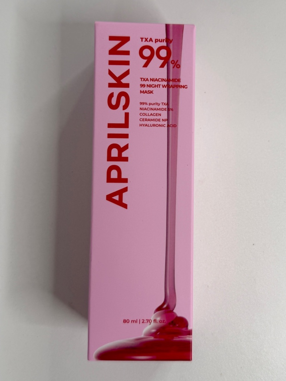 Pink TXA 99% Night Wrapping Mask